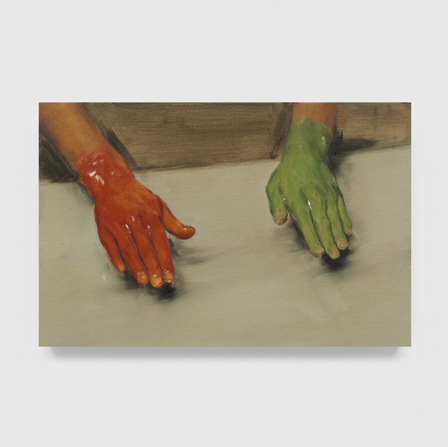 A Confrontation at the Zoo by Micha&#235;l Borremans