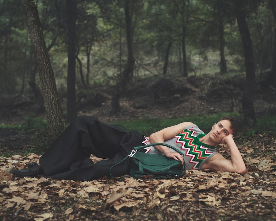 Loewe Spring/Summer 2025 campaign David Sims Drew Starkey
