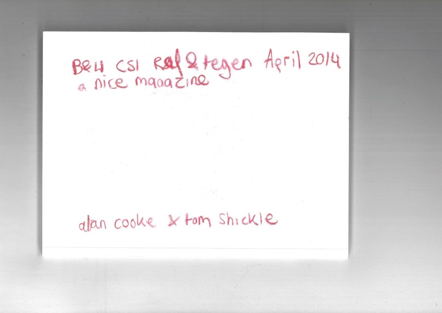 A Nice Magazine by Hanna Moon (2014)