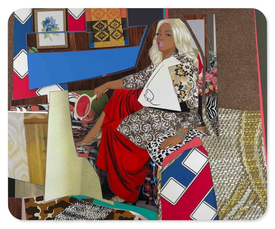 All About Love by Mickalene Thomas