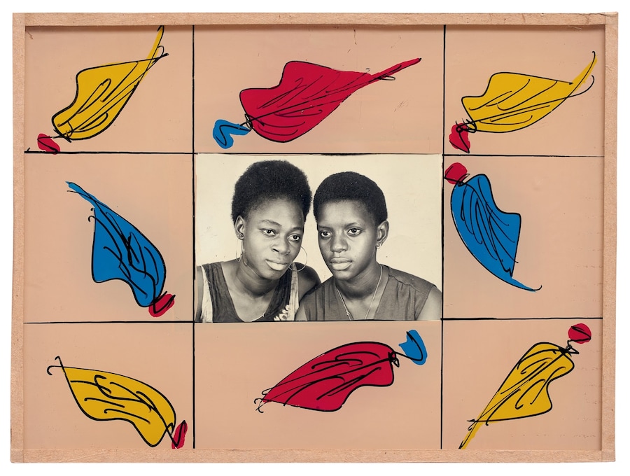 Painted Frames by Malick Sidib&#233;
