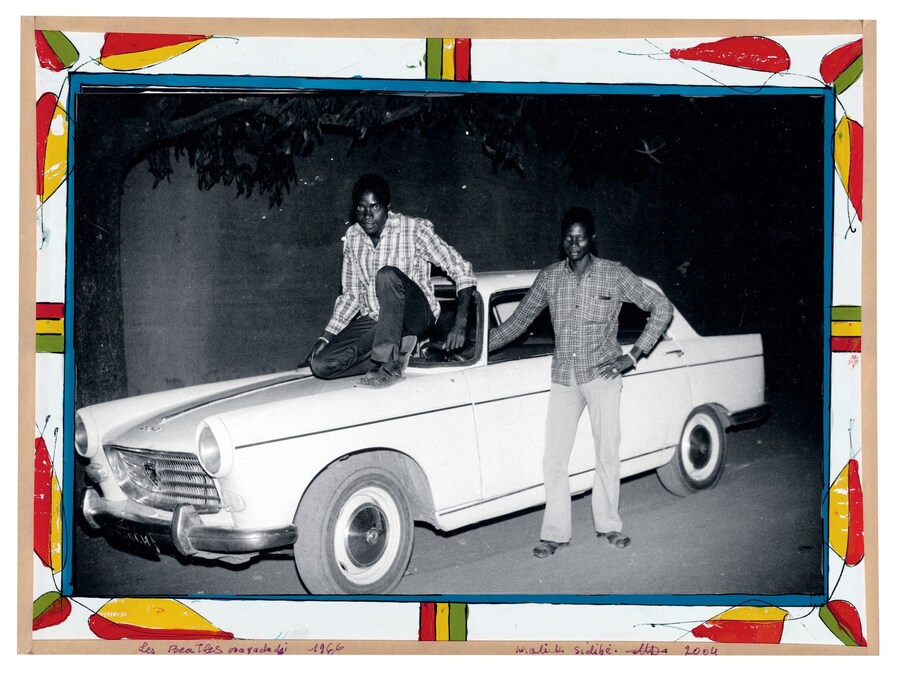 Painted Frames by Malick Sidib&#233;
