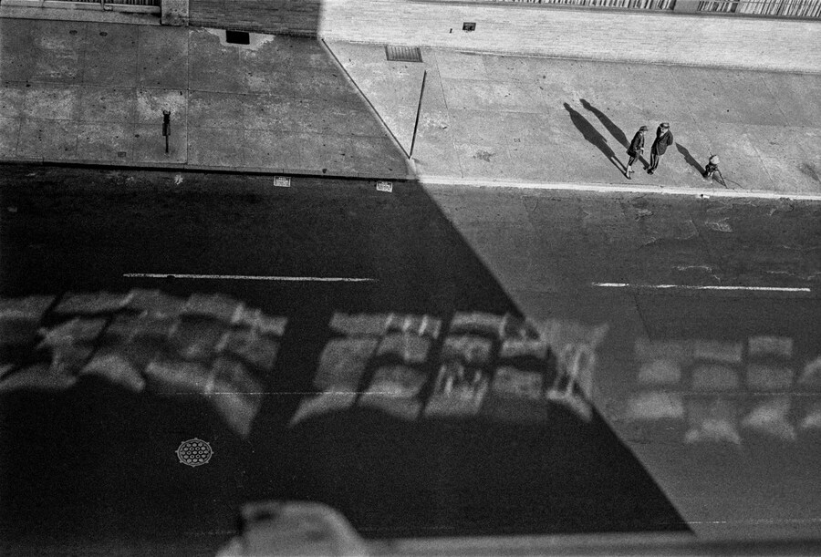 Larry Fink, Amsterdam Avenue, New York, May 1962