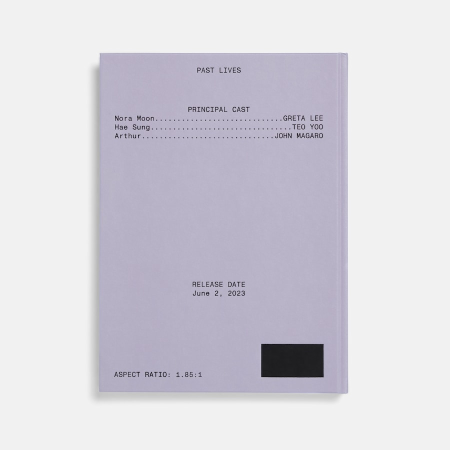 Past Lives Screenplay Book