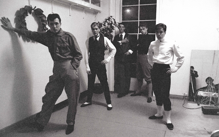 Spandau Ballet’s debut photo shoot