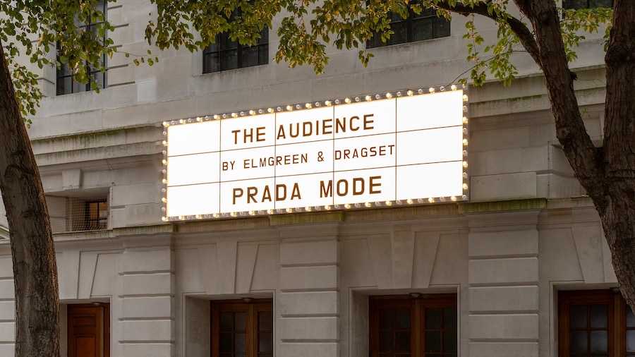 The Audience at Prada Mode by Elmgreen &amp; Dragset