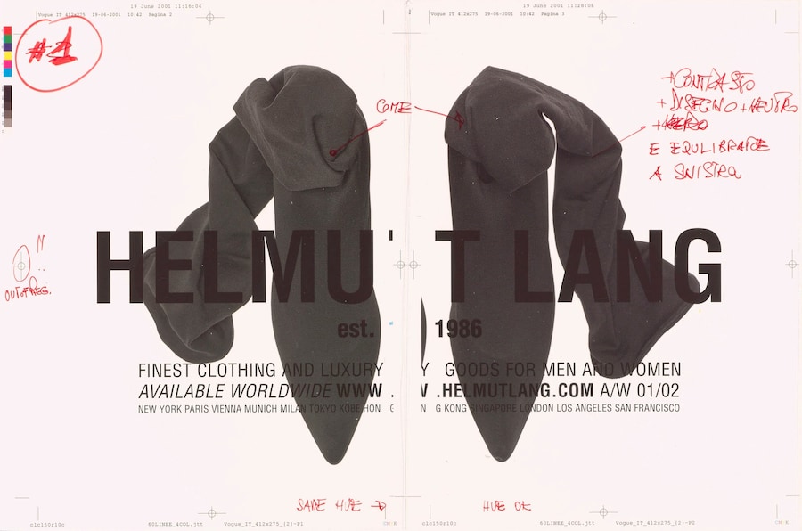 Helmut Lang S&#233;ance De Travail 1986–2005