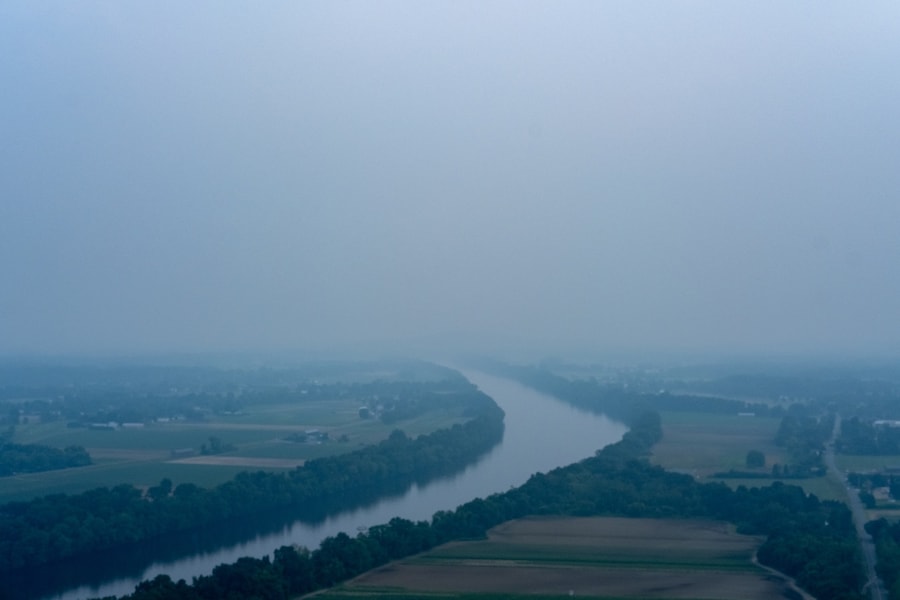 Ocean Vuong, Connecticut River During Wildfire, 2022