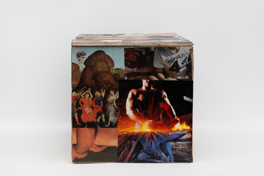 Bring Me Men by Gray Wielebinski is on show at Nicoletti 