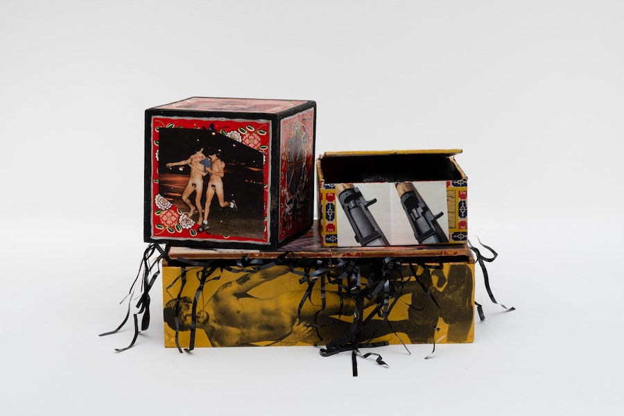 Bring Me Men by Gray Wielebinski is on show at Nicoletti 