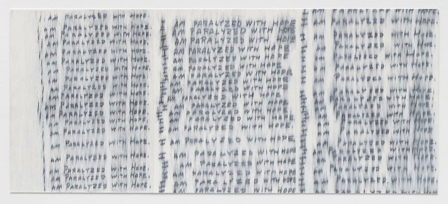 Seizure of Hope by Roni Horn, London Gallery Weekend 2026