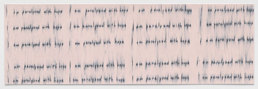 Seizure of Hope by Roni Horn, London Gallery Weekend 2026