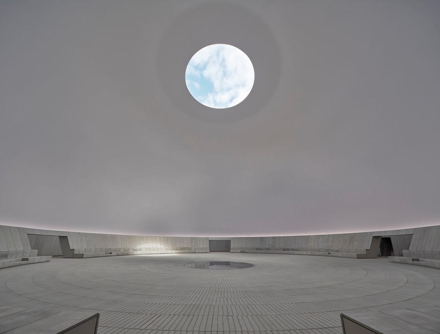 As Seen Below – The Dome, a Skyspace by James Turrell