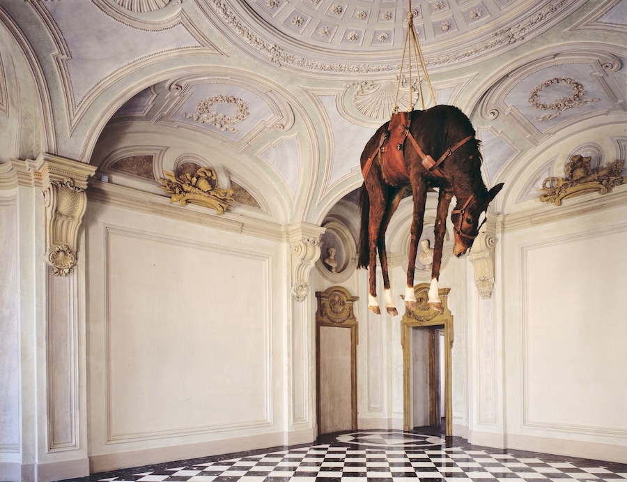 Night by Maurizio Cattelan 
