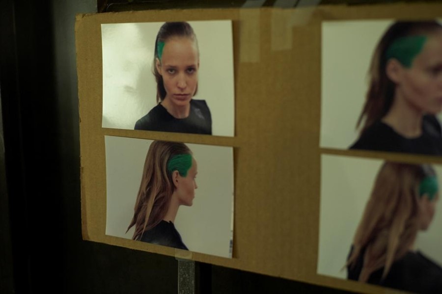 Backstage at Altuzarra