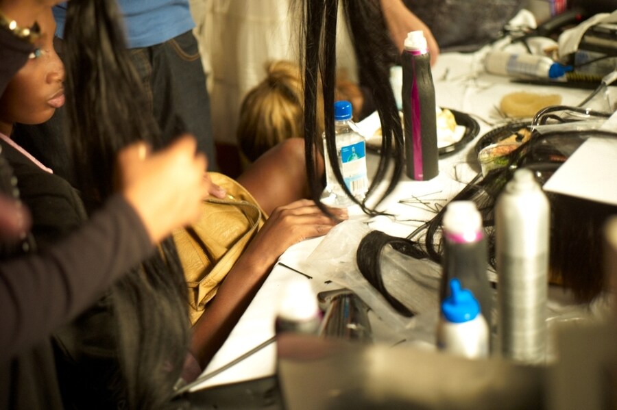 Backstage at Marc by Marc Jacobs