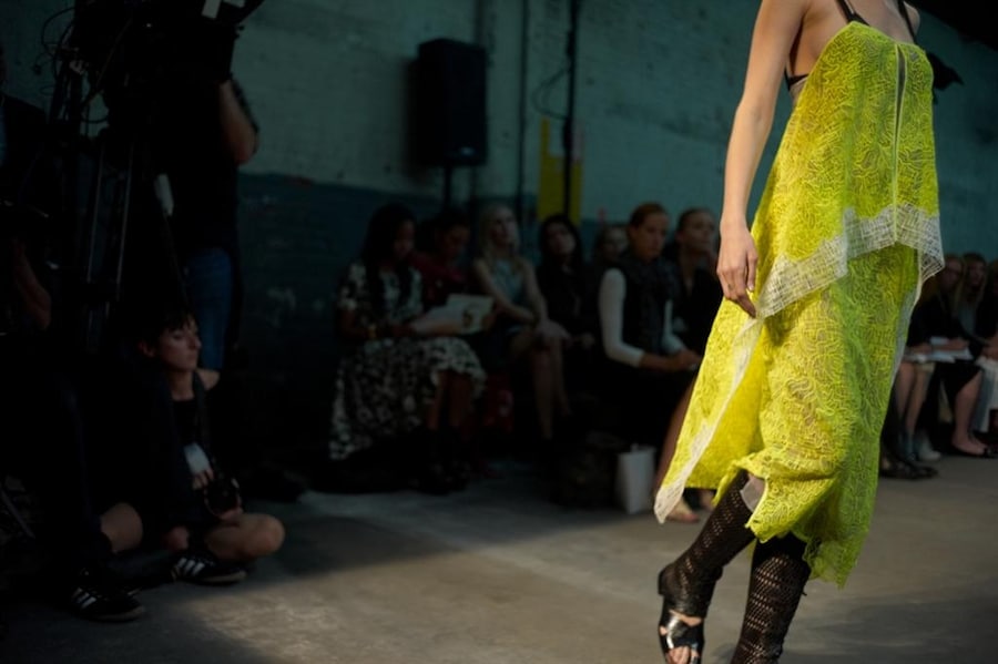 Runway at Proenza Schouler