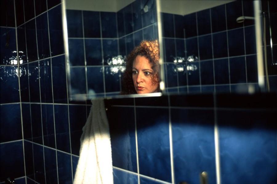 Self-Portrait in my Blue Bathroom, Berlin 1991