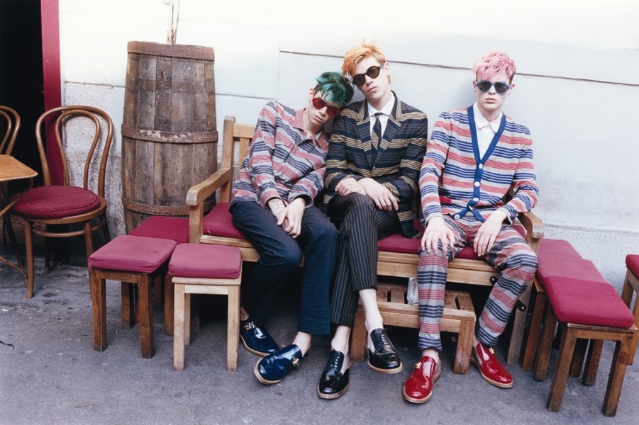 Cole Mohr, Eric Lyle Lodwick and Shame Gambill in Marc Jacob