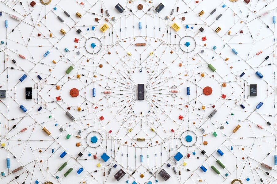 Technological Mandala 02, close-up