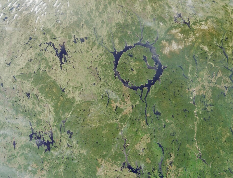 Manicouagan Crater