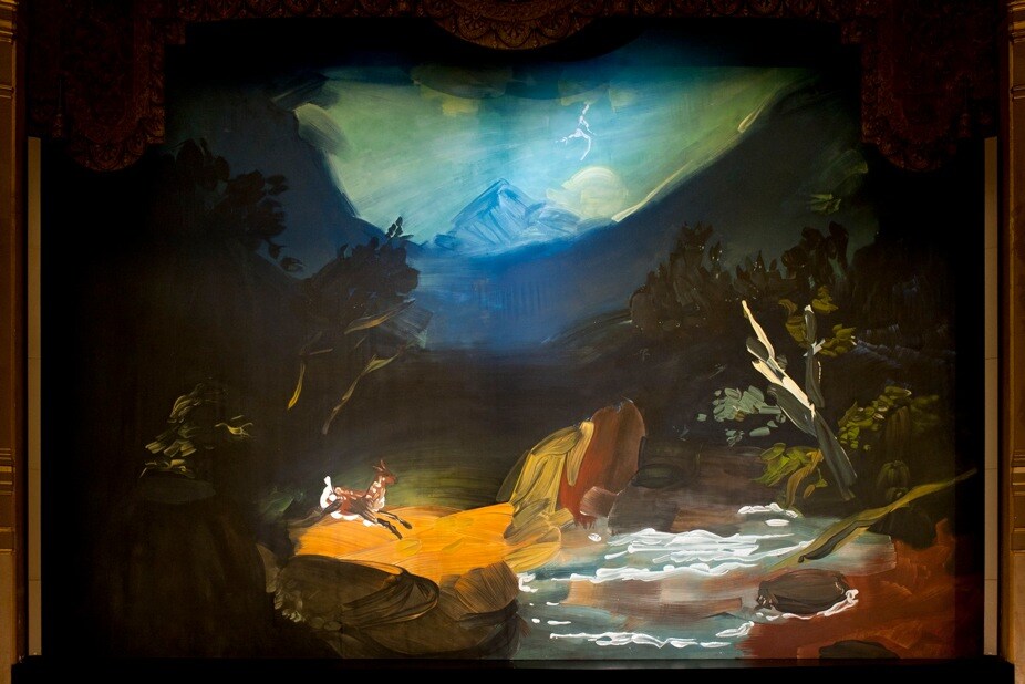 Karen Kilimnik backdrops for Psych&#233;