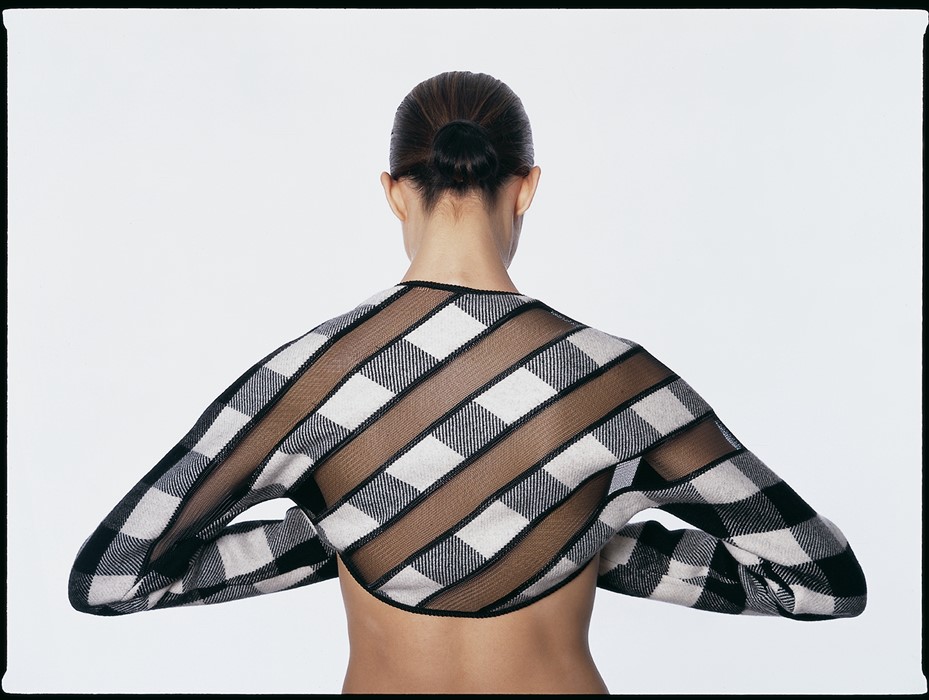 Wool shrug by Geoffrey Beene, 2002