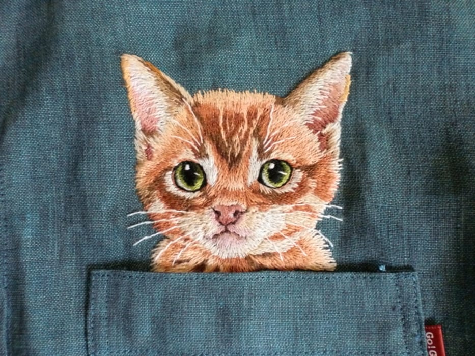 Cat Patch by Hiroko Kubota