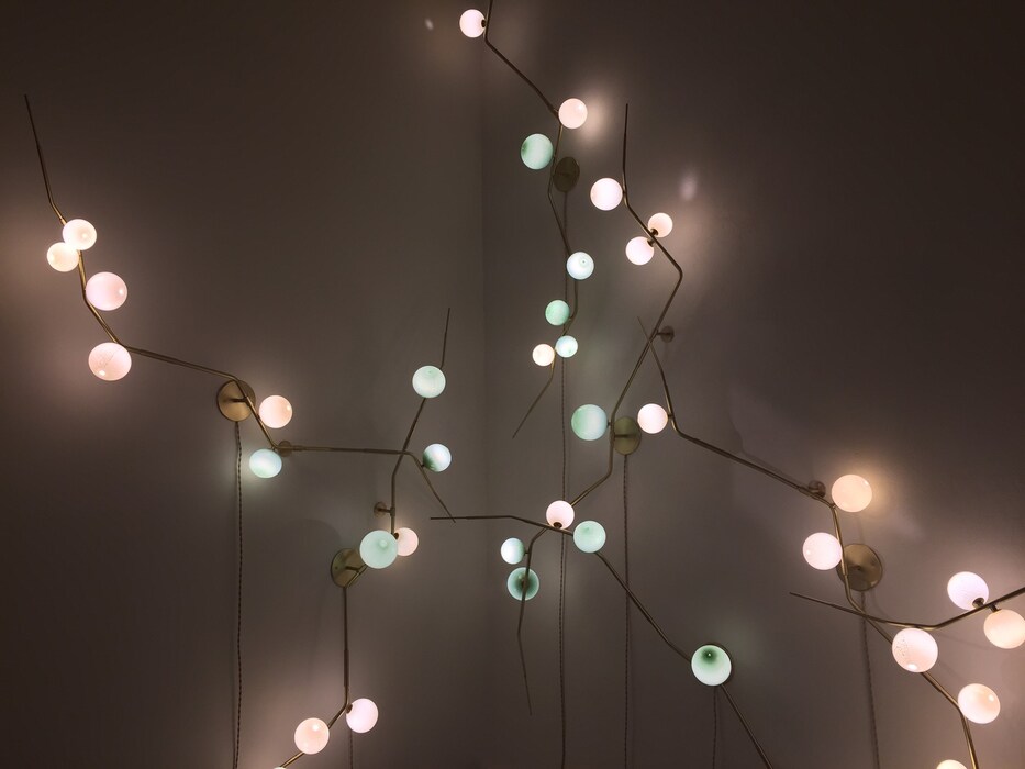 Lindsay Andelman chandelier at Nilufar Depot