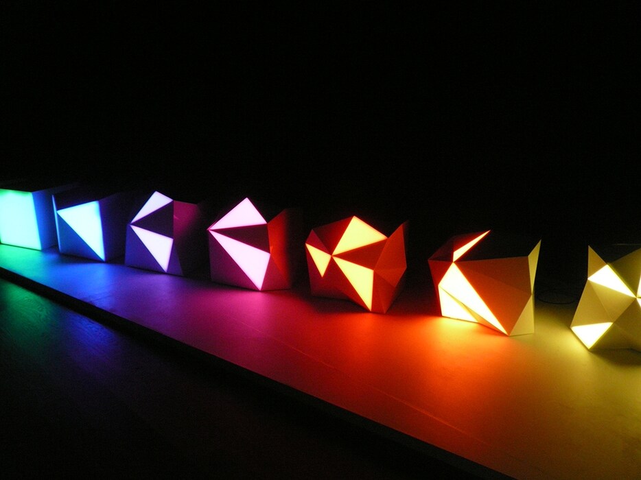 Angela Bulloch, Progression of 8 pixels