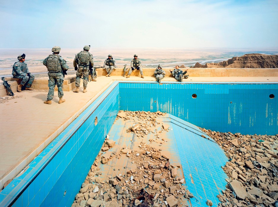 15. Richard Mosse, The Fall, 2009. Pool at Udays P