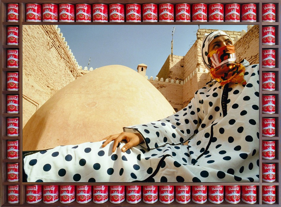 Hassan-Hajjaj,-Dotted-Peace,-2000