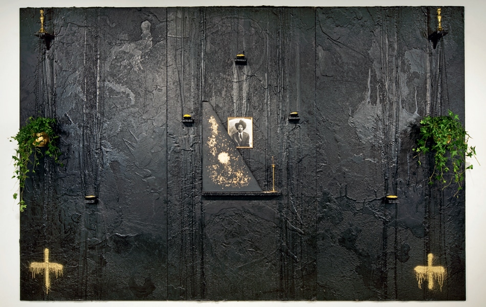 P. 120: Rashid Johnson, Cosmic Topology, 2009