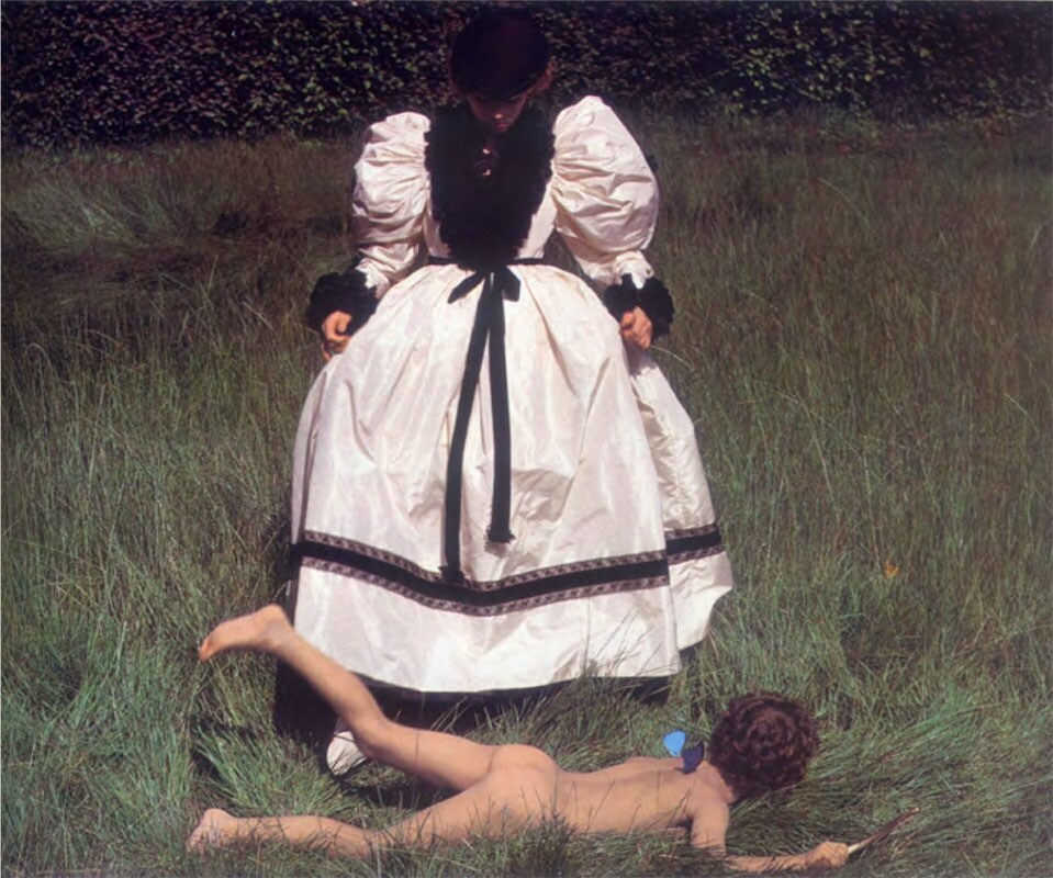Photograph by Guy Bourdin, Vogue Paris, August 1977