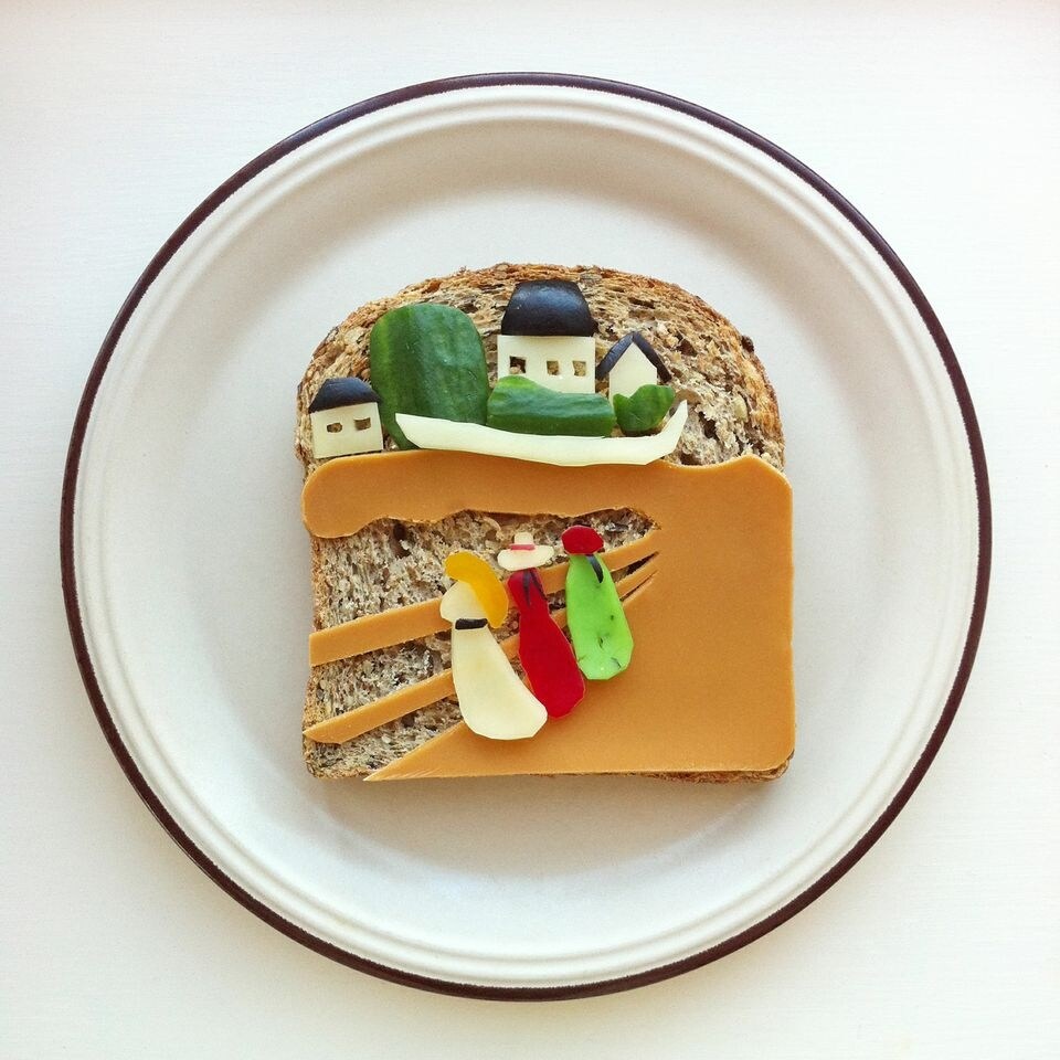 The Art Toast Project: Edvard Munch, Girls on the Jetty
