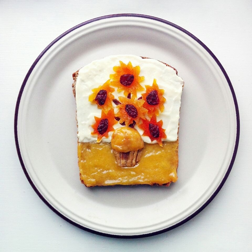 The Art Toast Project: Vincent Van Gogh, Sunflowers