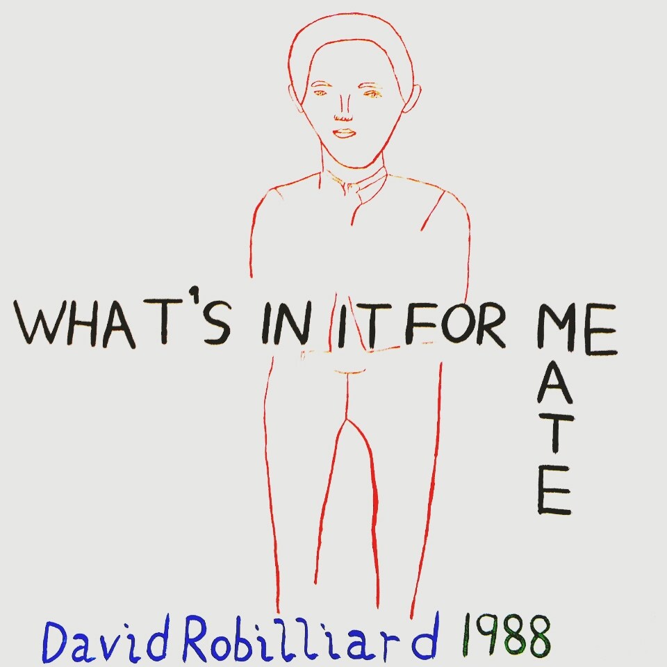 What&#39;s in it for Me, Mate, 1988