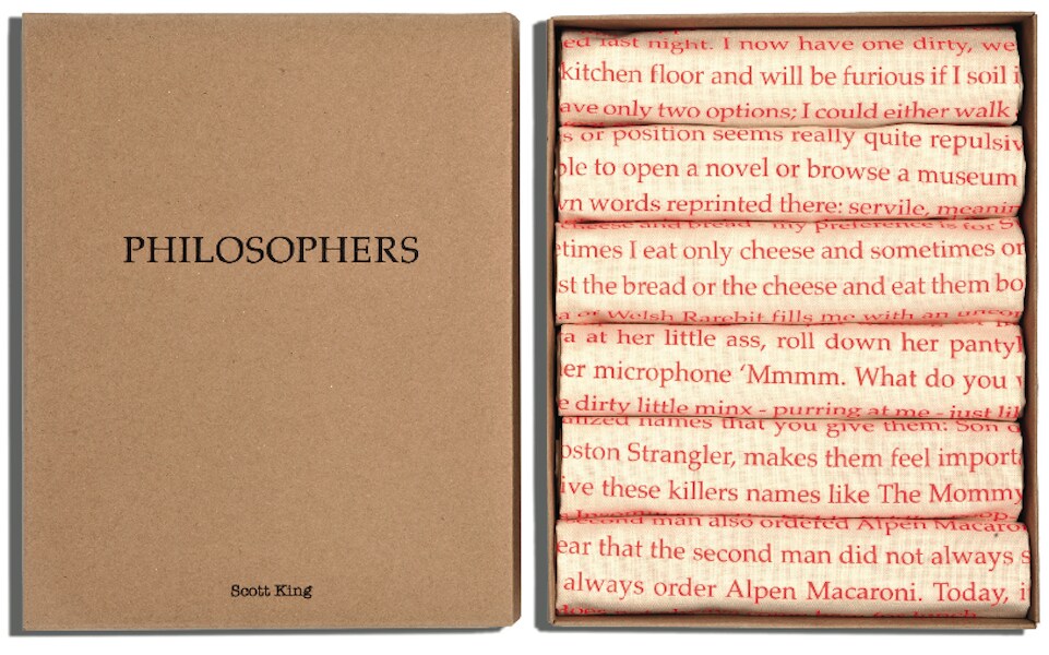 Philosophers Tea Towels by Scott King