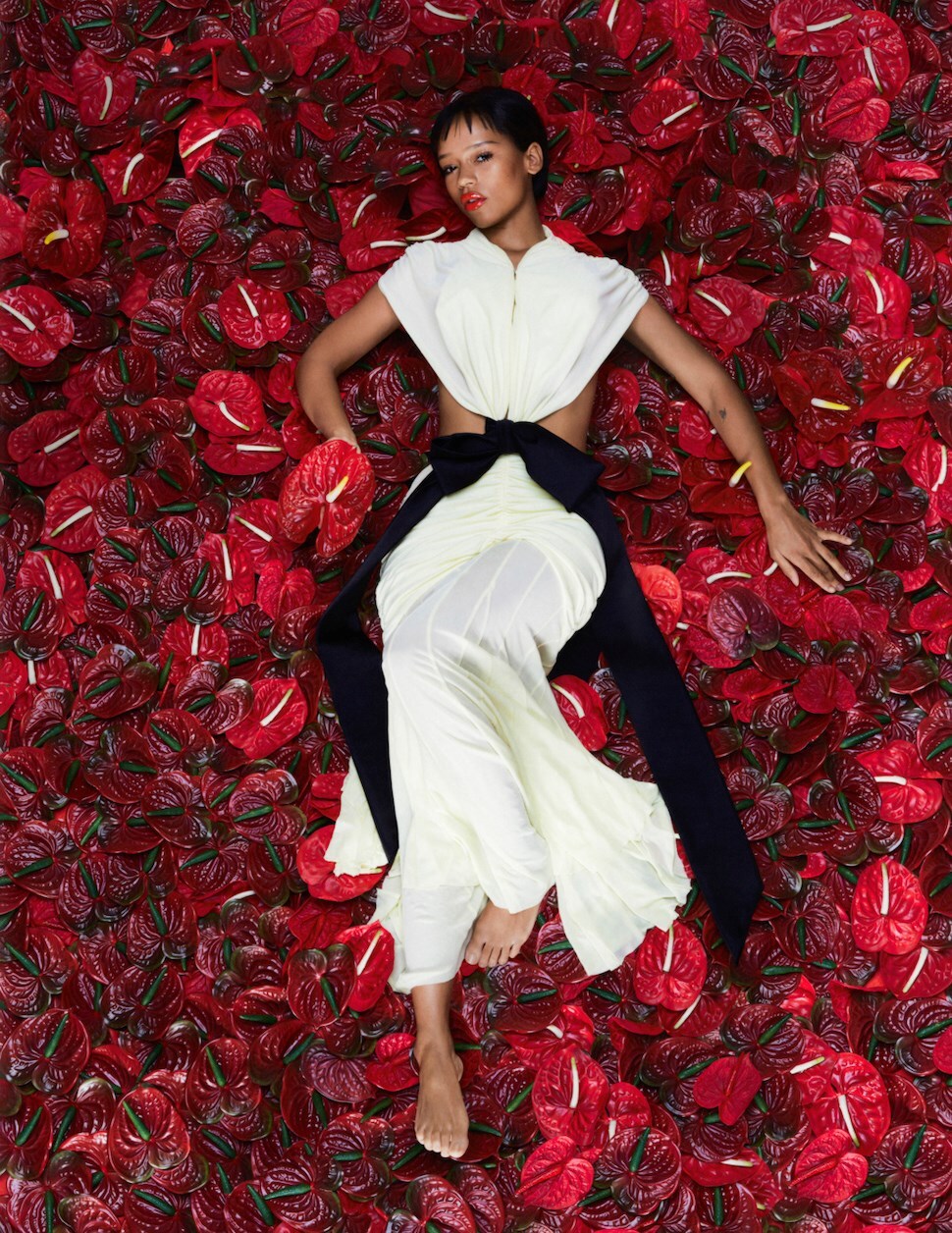 Taylor Russell for Dazed Winter 2022