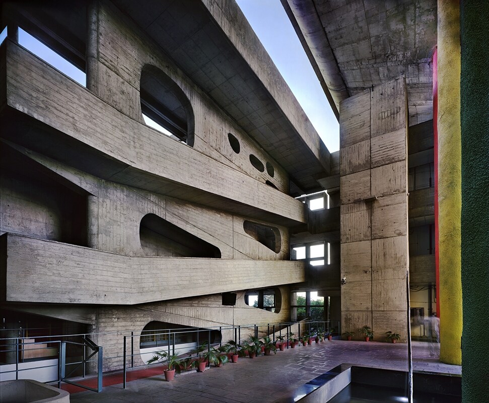 Le Corbusier, High Court, Chandigarh, Punjab, India (1952-56