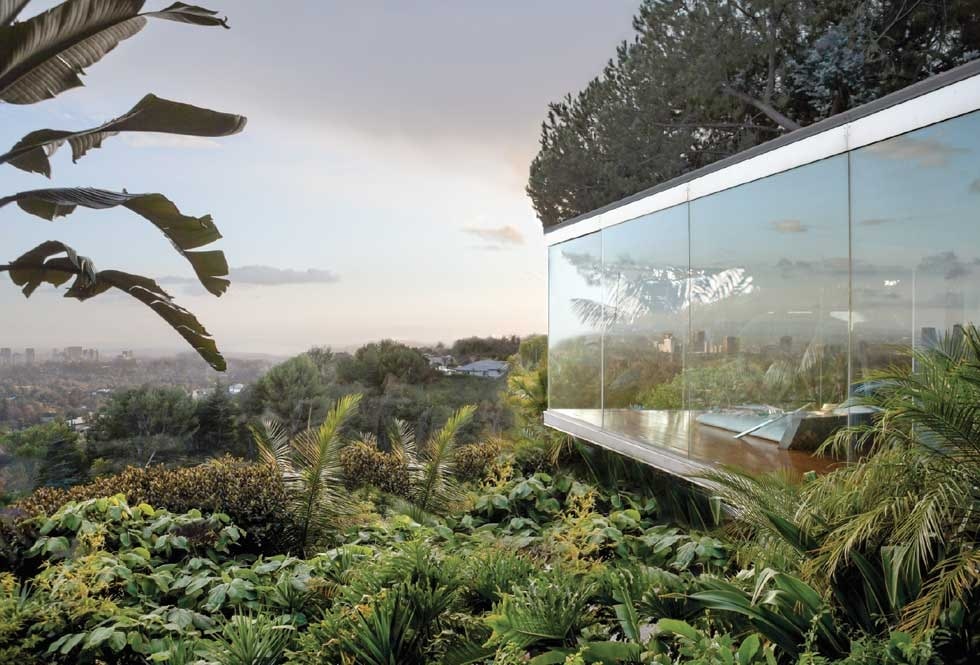 The Sheats Goldstein House, John Lautner, 1963. From The Big