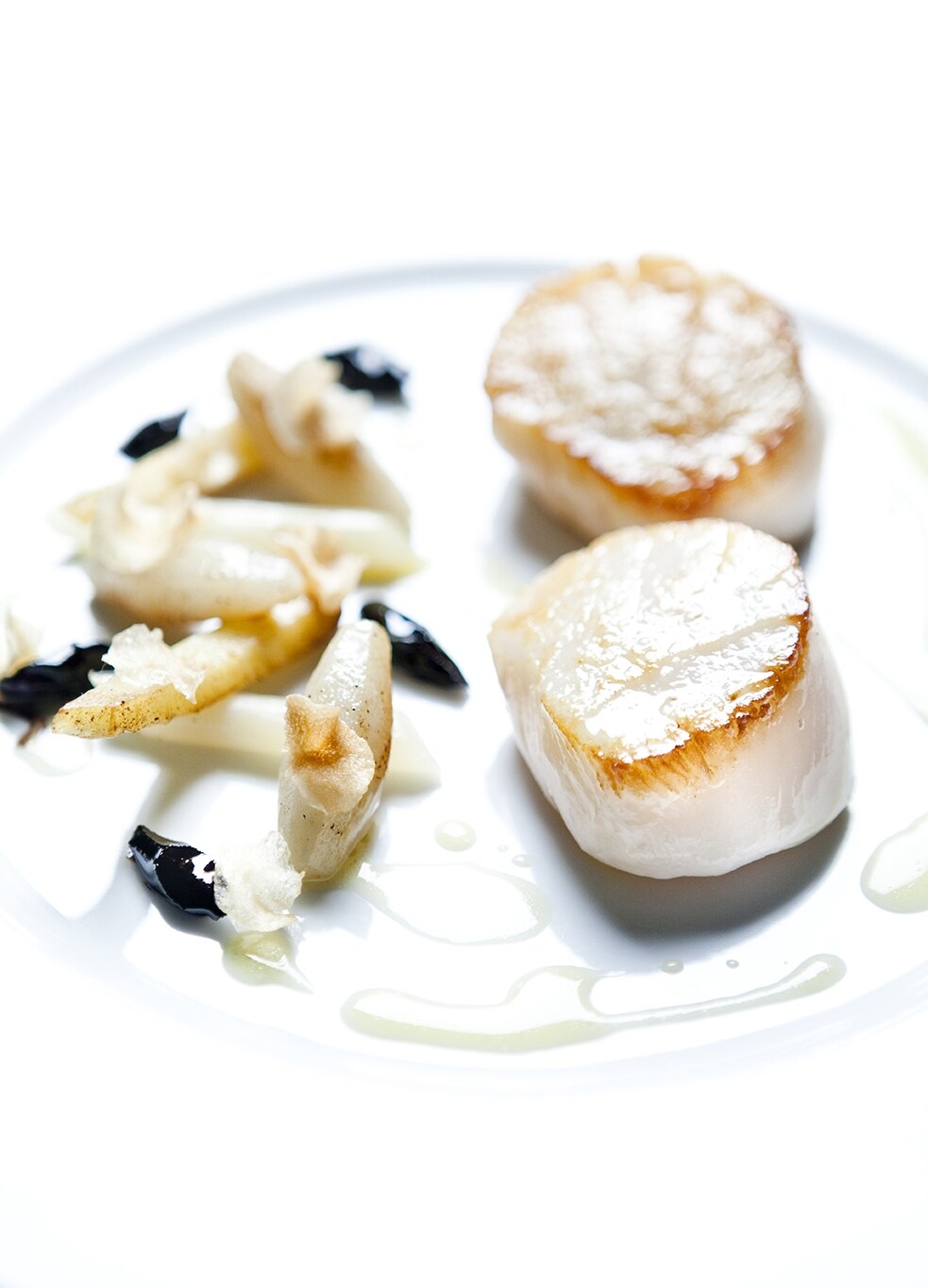Scallops by Alain Ducasse