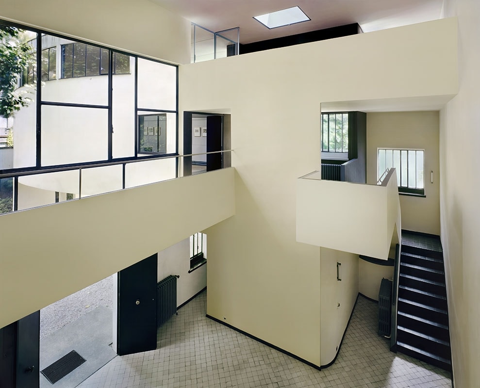 Le Corbusier, Le Roche-Jeanneret house, Paris, 1923. Interio