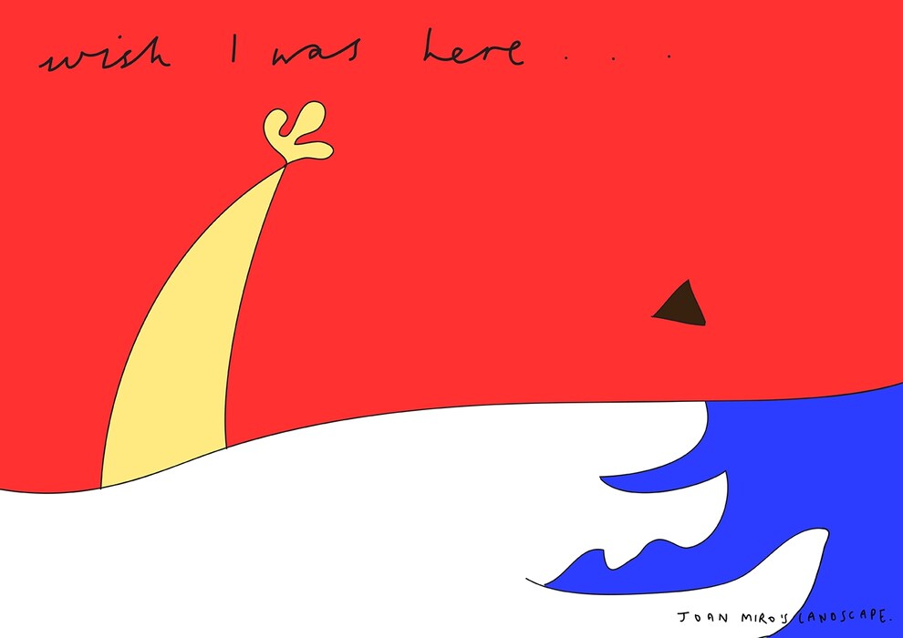 Wish I Was Here: Joan Mir&#243;&#39;s Landscape