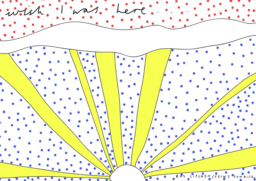 Wish I Was Here: Roy Lichtenstein&#39;s Sunrise