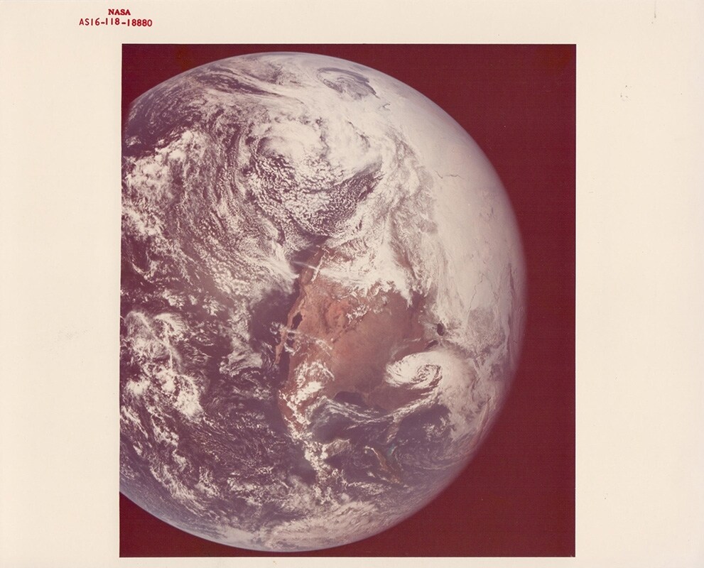 United States, Mexico, Central America, Apollo 16, April 197