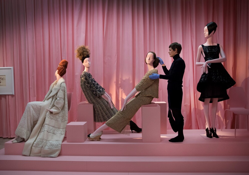 Hair by Sam McKnight at Somerset House. Photograph